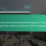Event-Herausforderung Exklusive Belohnungen: Einzigartige Gegenstände, Spezieller Zugang, VIP-Inhalte