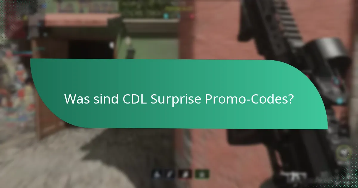 Wie können Sie CDL Surprise Promo-Codes einlösen?