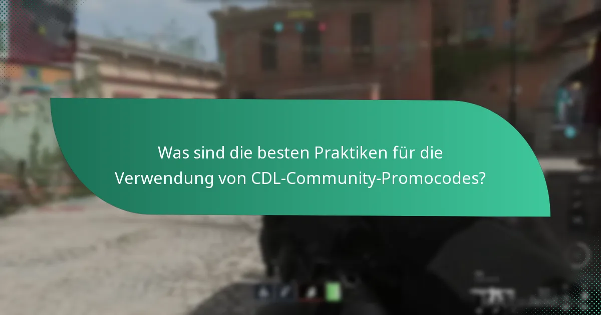 Welche CDL-Community-Promocodes sind derzeit verfügbar?