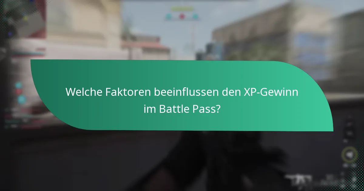 Wie funktioniert der Fortschritt im Battle Pass?