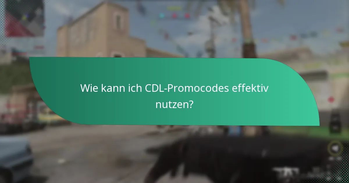 Welche Risiken sind mit der Verwendung von CDL-Promocodes verbunden?